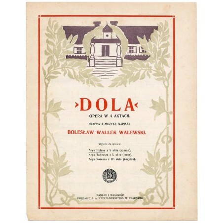 "Dola" Opera w 4 aktach. Arja Heleny z I. aktu (sopran)