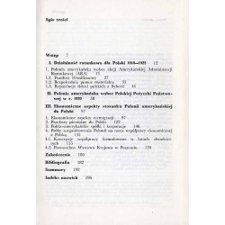 Społeczno-ekonomiczne aspekty stosunku Polonii amerykańskiej do Polski po I wojnie światowej