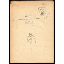 Program I-szych Ogólnopolskich Zawodów Konnych. Klikowa. 24-26.IV.1964 r