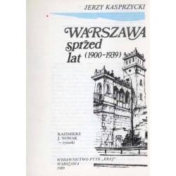 Warszawa sprzed lat (1900-1938)
