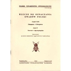 Klucze do oznaczania owadów Polski. Cz.19: Chrząszcze - Coleoptera. Z.67: Ścierowate - Mycetophagodae