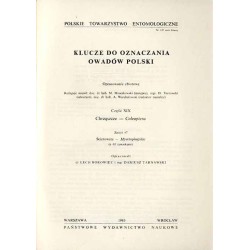 Klucze do oznaczania owadów Polski. Cz.19: Chrząszcze - Coleoptera. Z.67: Ścierowate - Mycetophagodae