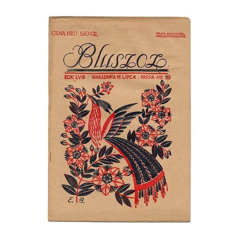 Bluszcz. Pismo tygodniowe ilustrowane dla kobiet. R.58 (1925). Nr 28 (11 lipca 1925)