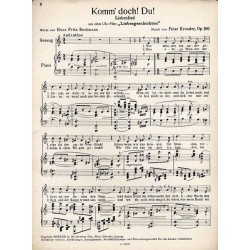 Peter Kreuder. 1000 neue Noten. Gesang u. Klavier