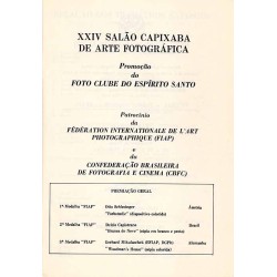 XXIV Salão Capixaba de Arte Fotográfica 1973