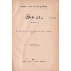 Gedichte. (Auswahl)