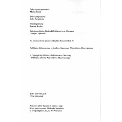 Katalog starych druków Biblioteki Publicznej m.st. Warszawy. Inkunabuły