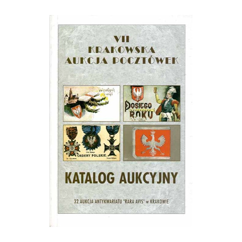 [Rara Avis] VII Krakowska Aukcja Pocztówek. Katalog aukcyjny. 23 września 2000 r