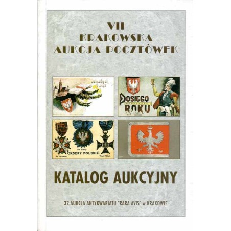 [Rara Avis] VII Krakowska Aukcja Pocztówek. Katalog aukcyjny. 23 września 2000 r
