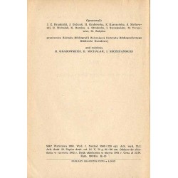 Literatura Piękna 1961. Adnotowany rocznik bibliograficzny