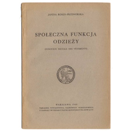 Społeczna funkcja odzieży