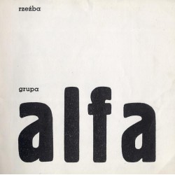 Rzeźba. Grupa "Alfa"