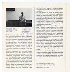 Ladislav Noel Hon. Efiap. Ako Fotografovat