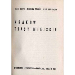 Kraków - trasy miejskie