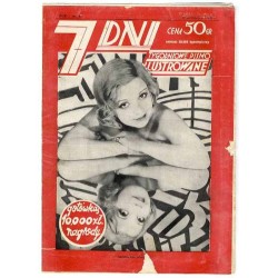7 Dni. Tygodniowe pismo ilustrowane. R.1 (1929). Nr 39 (20 października 1929)