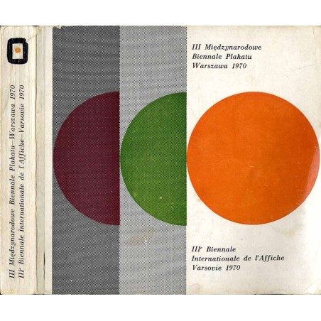 III Międzynarodowe Biennale Plakatu, Warszawa 1970  III-e Biennale Internationale de l'Affiche, Varsovie 1970