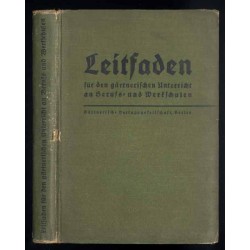Leitfaden für den gärtnerischen Unterricht an Berufs- und Werkschulen