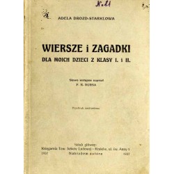 Wiersze i zagadki dla moich dzieci z klasy 1 i 2