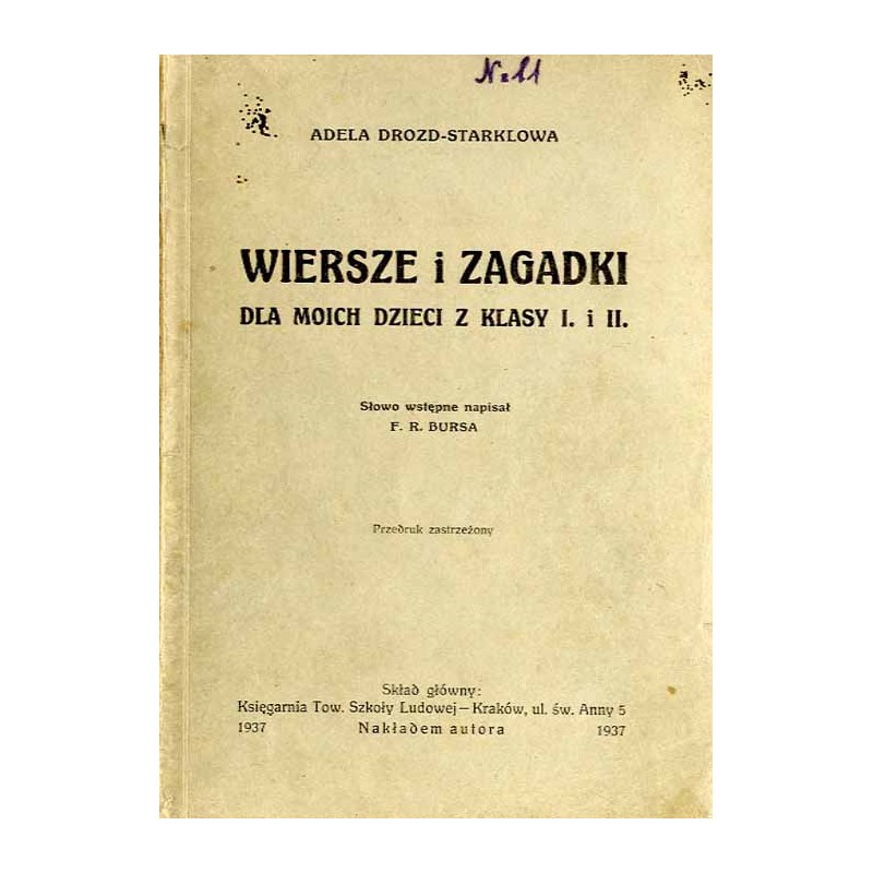 Wiersze i zagadki dla moich dzieci z klasy 1 i 2