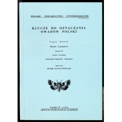 Klucze do oznaczania owadów Polski. Cz.27: Motyle - Lepidoptera. Z.53c: Sówki - Noctuidae. Podrodzina: Piętnówki - Hadeninae