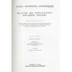 Klucze do oznaczania owadów Polski. Cz.27: Motyle - Lepidoptera. Z.53c: Sówki - Noctuidae. Podrodzina: Piętnówki - Hadeninae