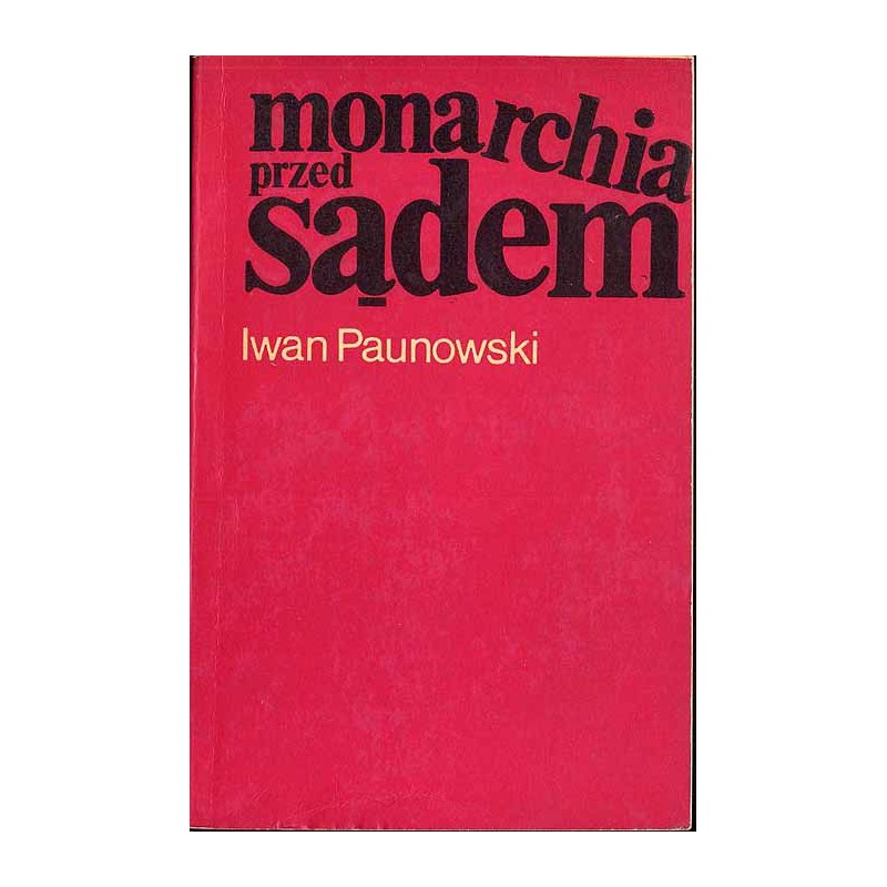 Monarchia przed sądem