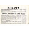 Sprawa. Dwutygodnik Polskiego Instytutu: "Miecz Ducha"  The Common Cause. Fortnightly of the Polish Section of the "Sword of th