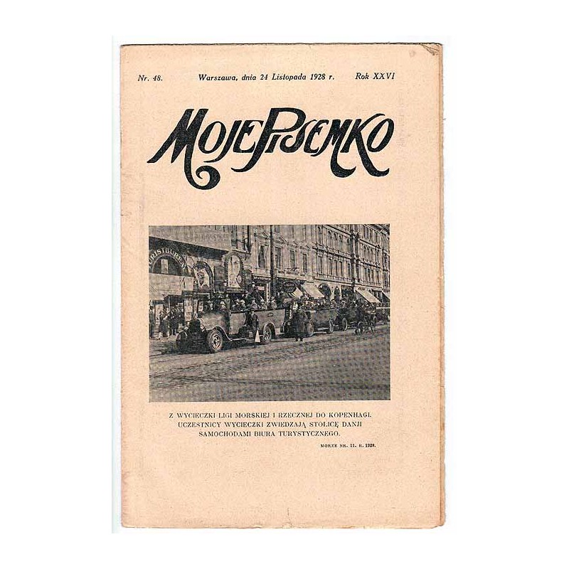 Moje Pisemko. R.26 (1928). Nr 48 (24 listopada 1928)