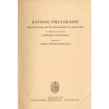 Katalog inkunabułów Biblioteki Zakładu im. Ossolińskich we Wrocławiu