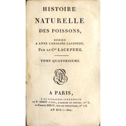 Histoire Naturelle des Poissons. T.4