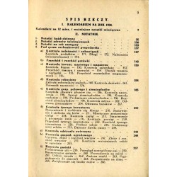 Kieszonkowy Kalendarz Rolniczy Ogrodniczy i Pszczelarski na rok 1938. R.9