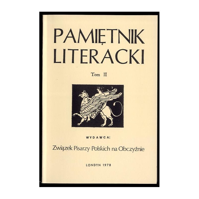 Pamiętnik Literacki. T.2