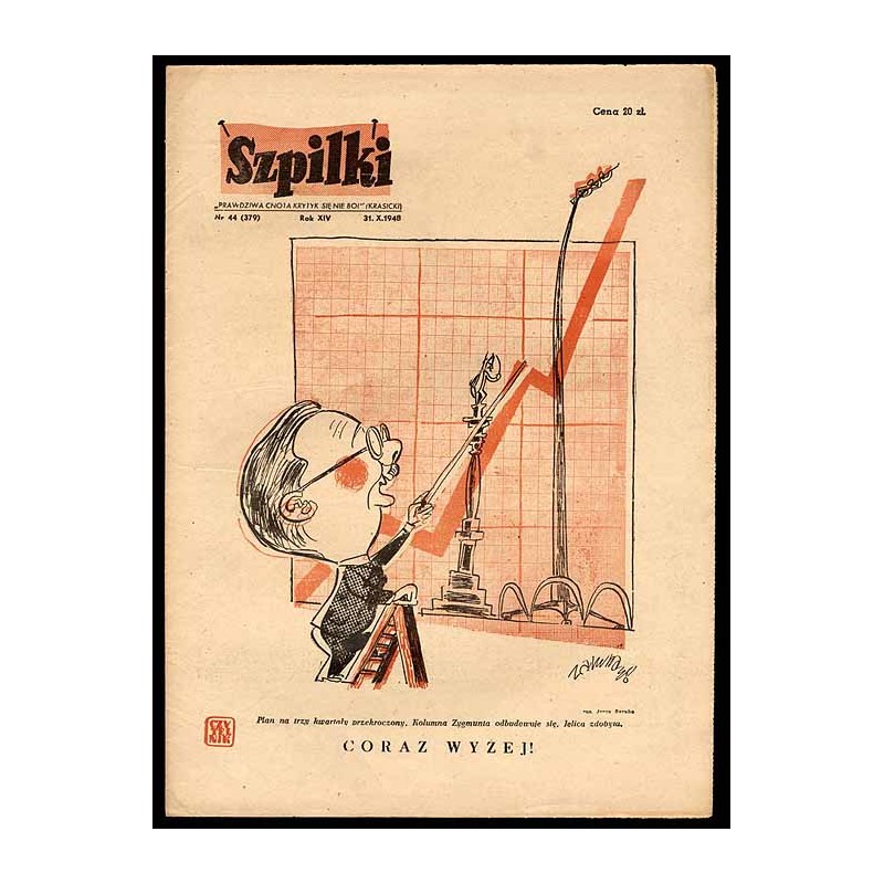 Szpilki. R.14 (1948). Nr 44 (379) (31 października 1948)