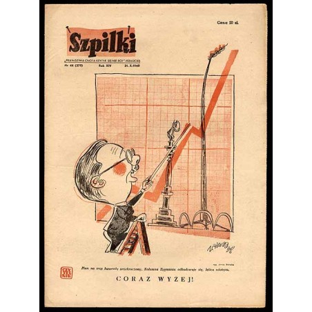 Szpilki. R.14 (1948). Nr 44 (379) (31 października 1948)