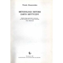 Metodologii historii zarys historyczny