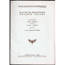 Klucze do oznaczania owadów Polski. Cz.27: Motyle - Lepidoptera. Z.59: Zawisaki-Sphingidae