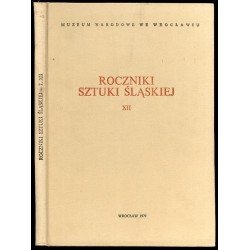 Roczniki Sztuki Śląskiej. R.12 (1979)