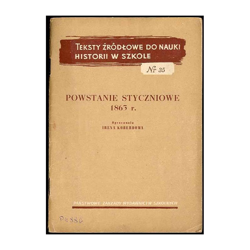 Powstanie styczniowe 1863 r