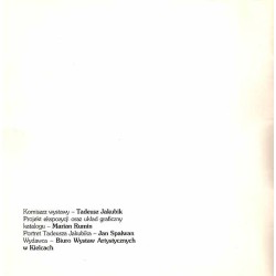 Tadeusz Jakubik. Retrospektywna wystawa fotografii. Październik 1987, Galeria BWA Piwnice, Kielce, ul. Leśna 7