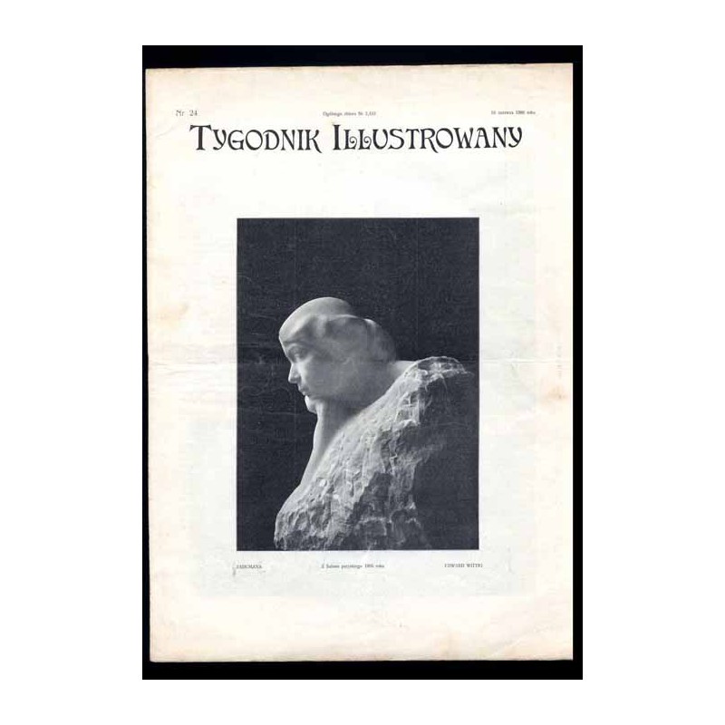 Tygodnik Ilustrowany. [R. 48 (1906)]. Nr 24 (2432) (16 czerwca 1906) / flisactwo