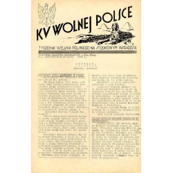 Ku Wolnej Polsce. Tygodnik Wojska Polskiego na Środkowym Wschodzie. Codzienny biuletyn informacyjny. 1942. Nr 37-A (16 marca 194