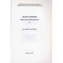 Silesia Superior. Śląskie zeszyty humanistyczne. 2 (1995)