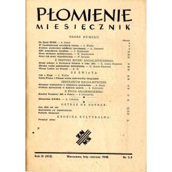 Płomienie Miesięcznik. R.3 (8) (1948). Nr 2-3 (II-III 1948). Zjazd ZNMS Otwock 23-24 marca