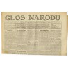 Głos Narodu. R.25 (1917). Nr 214 (11 września 1917). Wydanie wieczorne