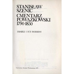 Cmentarz Powązkowski 1790-1850. Zmarli i ich rodziny