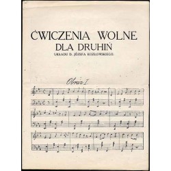 Ćwiczenia wolne dla druhiń układu d. Józefa Kozłowskiego