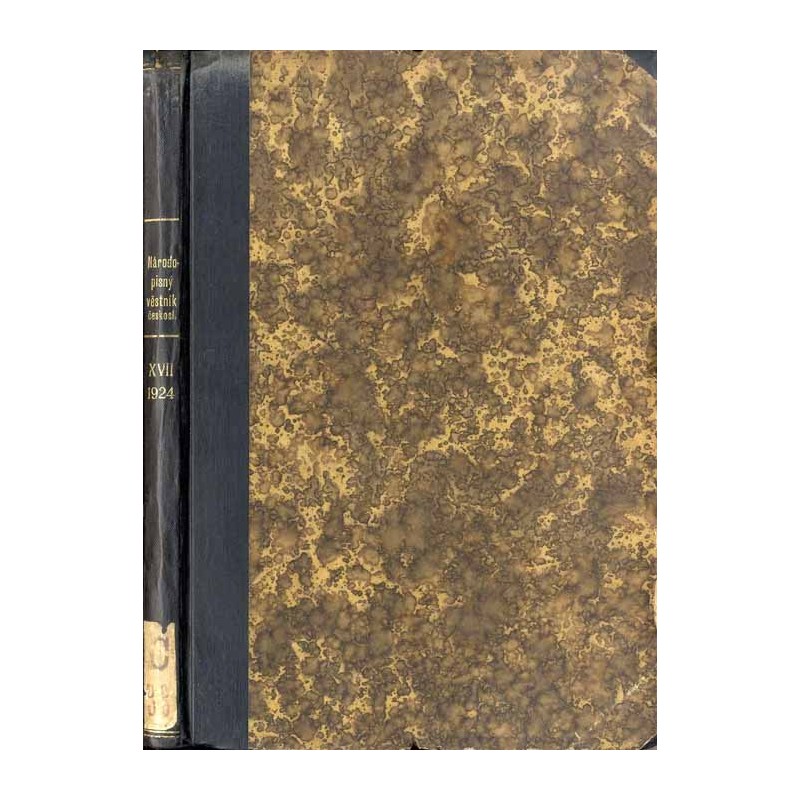 Národopisný Věstník Českoslovanský. R.17 (1924)