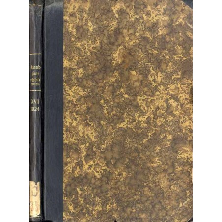 Národopisný Věstník Českoslovanský. R.17 (1924)