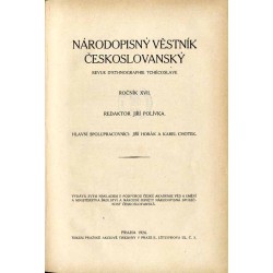 Národopisný Věstník Českoslovanský. R.17 (1924)