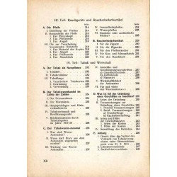 Tabakwarenkunde. Der Tabak sein Anbau und seine Verarbeitung